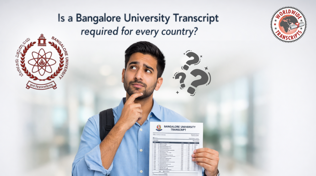 Bangalore University Transcript