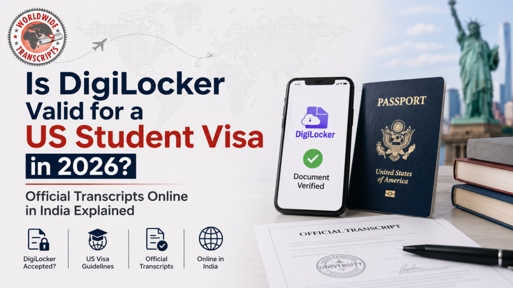 Official Transcripts Online in India