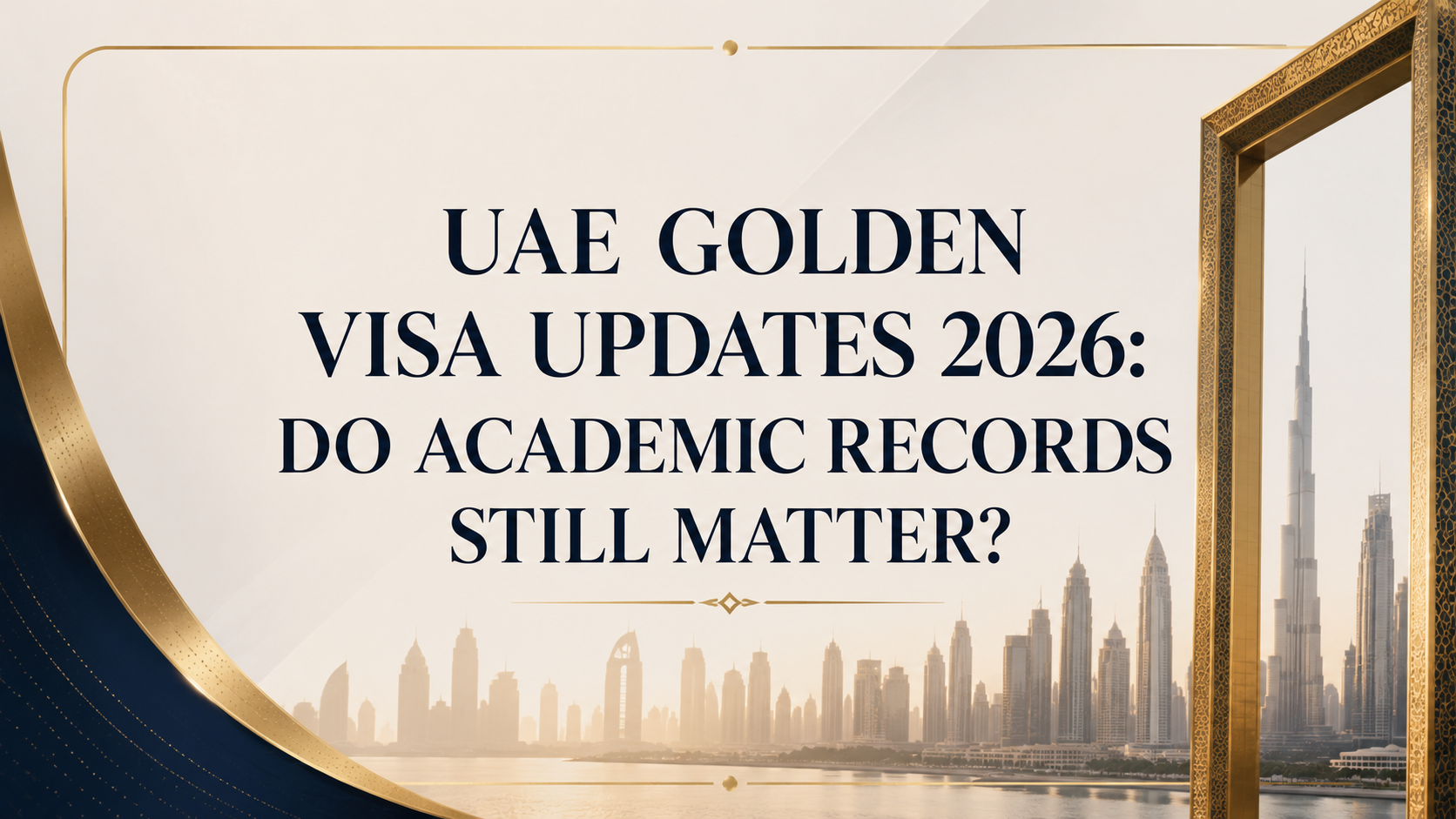 Golden Visa Updates
