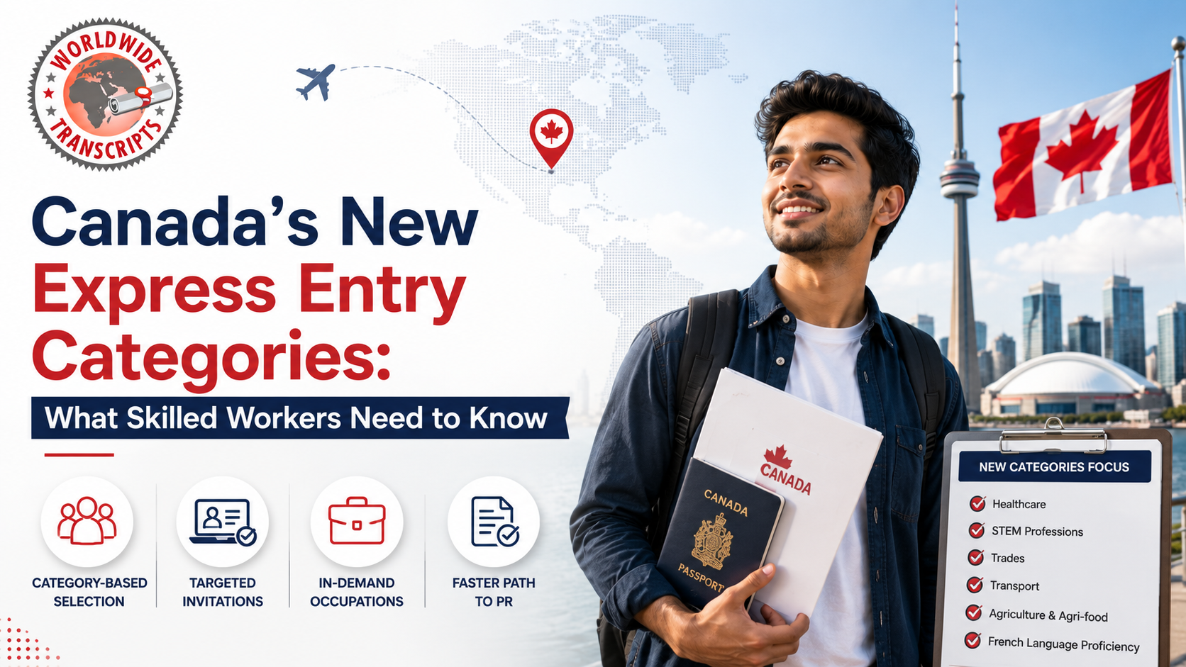 Canada's New Express Entry Categories for skilled workers applying for Canada PR