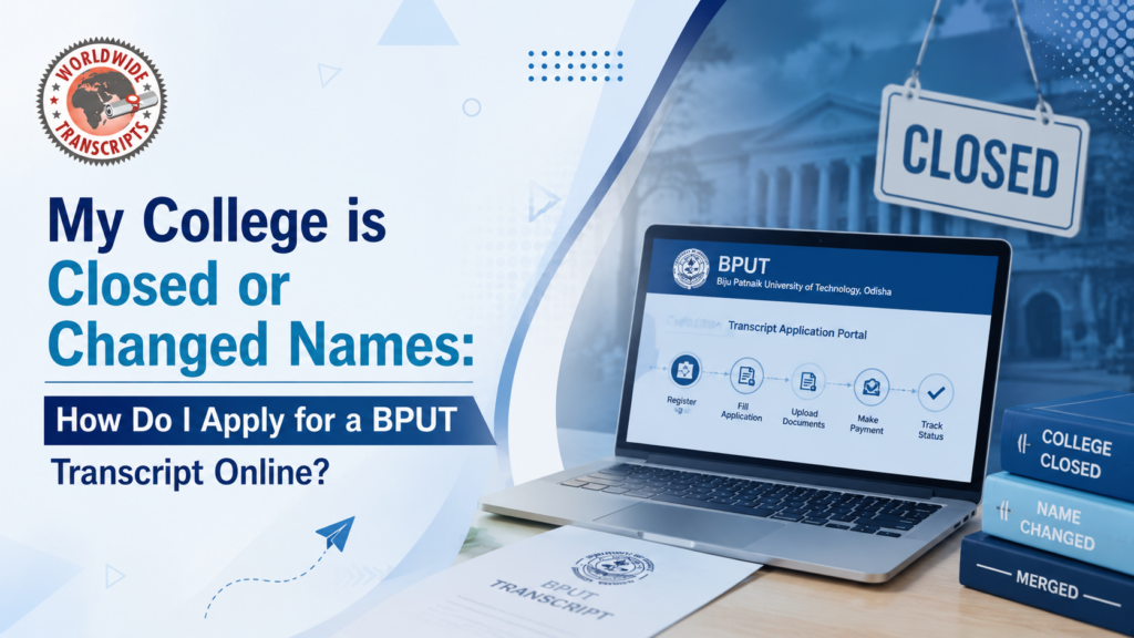 BPUT Transcript Online