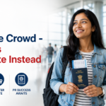 Indian professional exploring alternative PR pathways in 2026 with passport, academic transcripts, and global immigration destinations.
