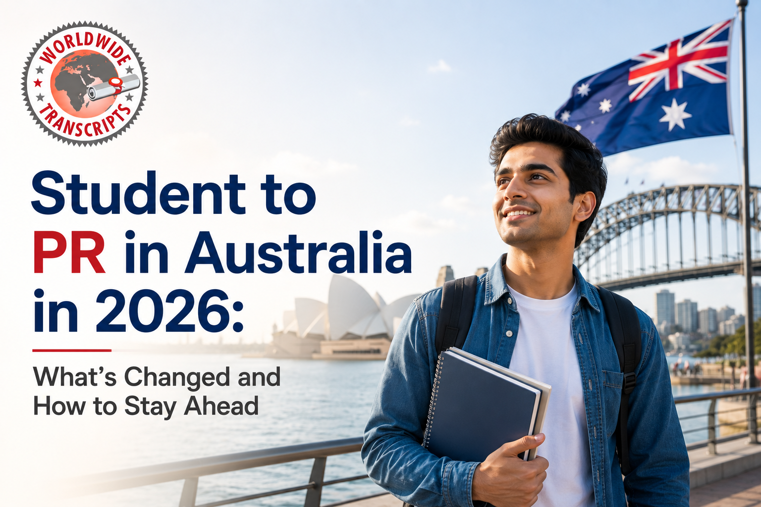 Student to PR in Australia pathway for Indian students in 2026