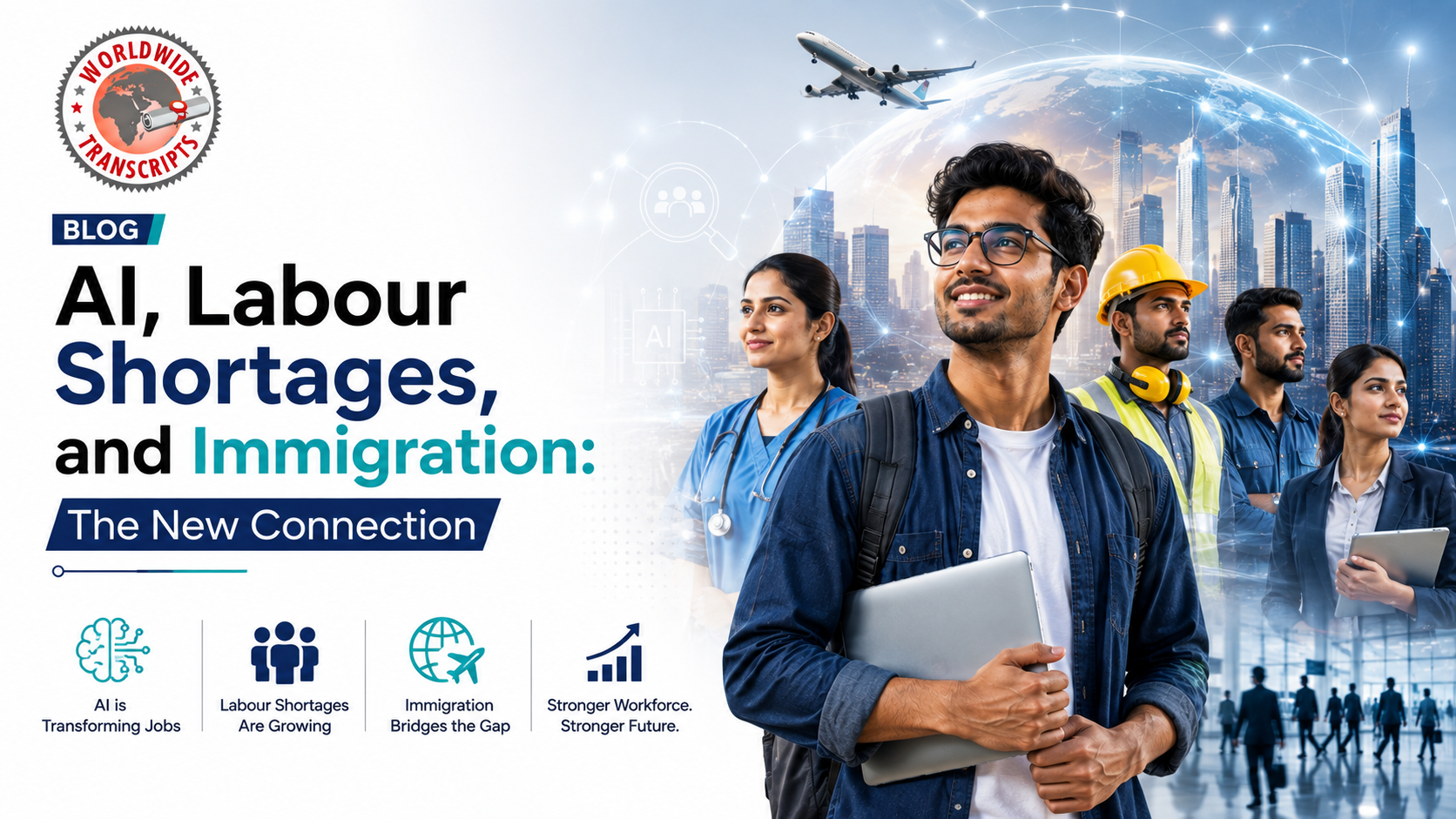 AI labour shortages and immigration opportunities for skilled Indian professionals