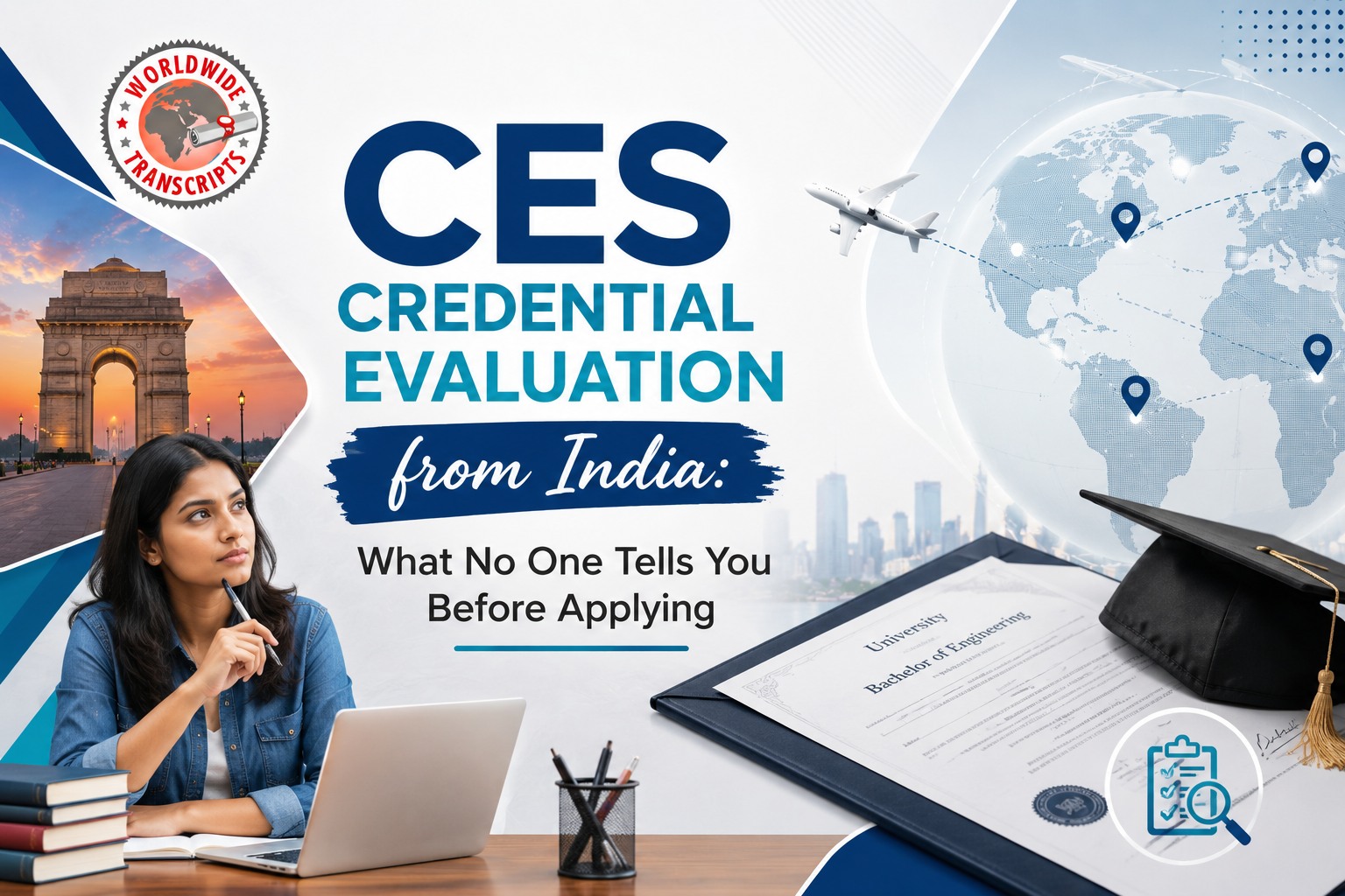 CES credential evaluation from India for academic transcripts and document verification