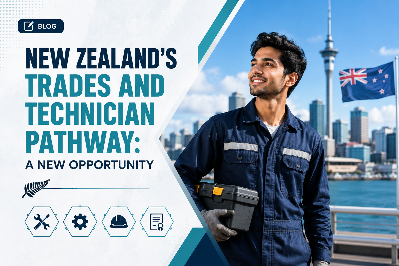New Zealand Trades and Technician Pathway for Indian Skilled Professionals
