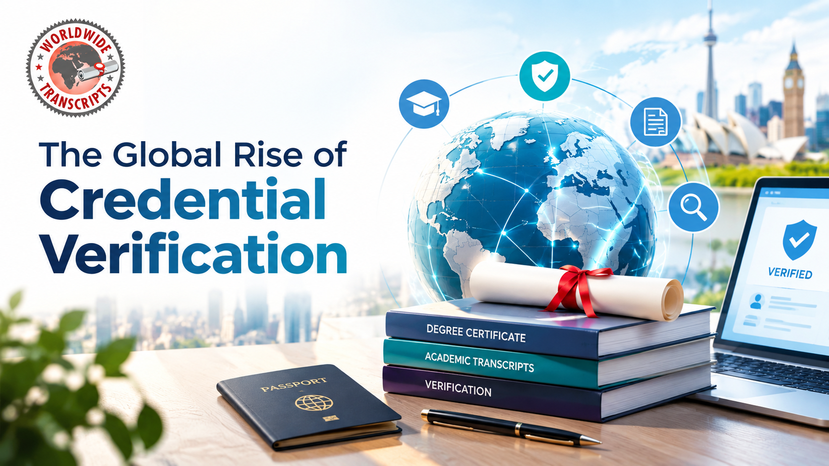 Credential verification of academic documents for immigration