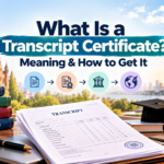 How to get an official transcript certificate from an Indian university for study abroad, immigration, and credential evaluation.