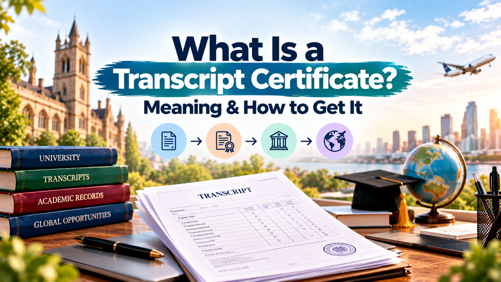 How to get an official transcript certificate from an Indian university for study abroad, immigration, and credential evaluation.