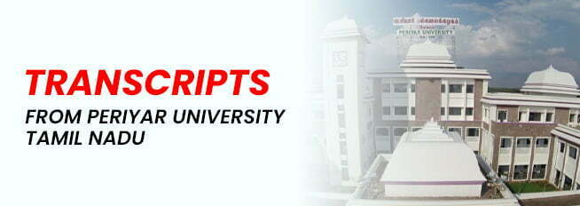 Transcripts From Periyar University