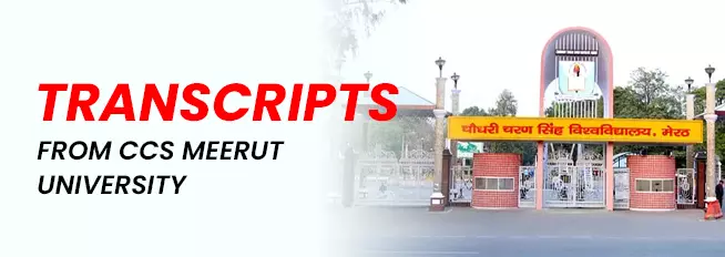 Transcripts From CCS University, Meerut