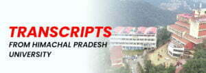 Transcript of Himachal Pradesh University 