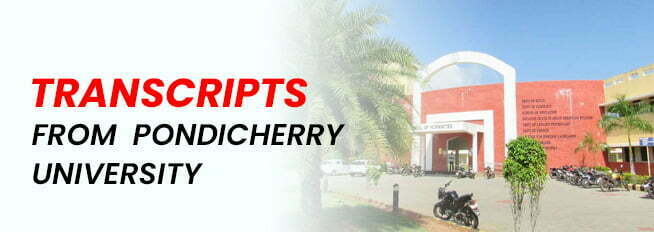 Transcripts From Pondicherry University