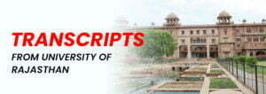 Transcripts From University of Rajasthan
