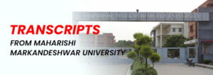 Transcript of Maharishi Markandeshwar University, Ambala