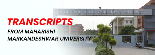 Transcripts from Maharishi-Markandeshwar-University