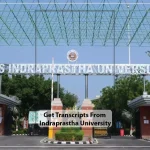 Get Transcripts From Indraprastha University