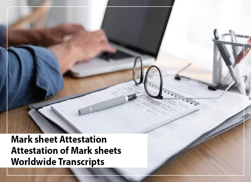 Mark sheet Attestation | Attestation of Mark sheets – Worldwide Transcripts