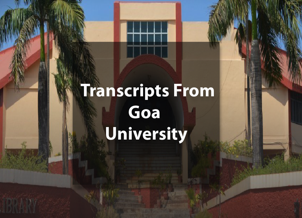 Transcripts From Goa University