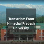 Transcripts From Himachal Pradesh University