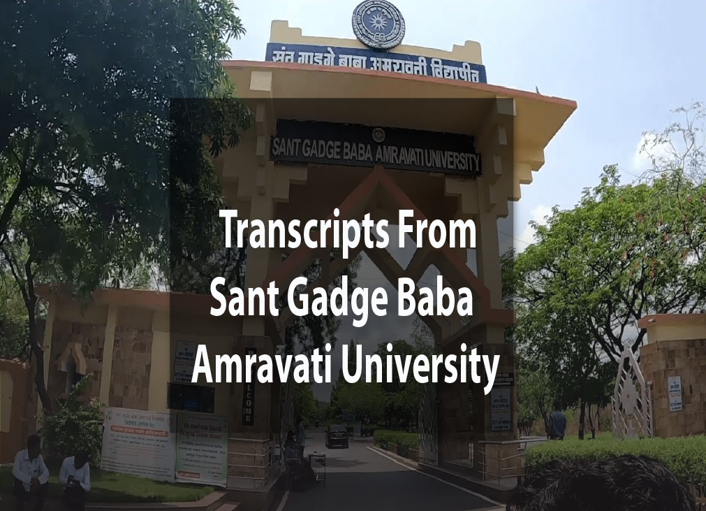 Transcripts From Sant Gadge Baba Amravati University