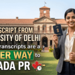 Transcript from University of Delhi