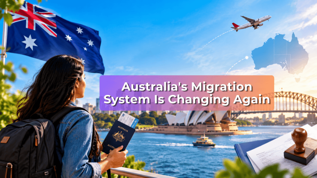 Australia Migration System changes for Indian skilled professionals and students