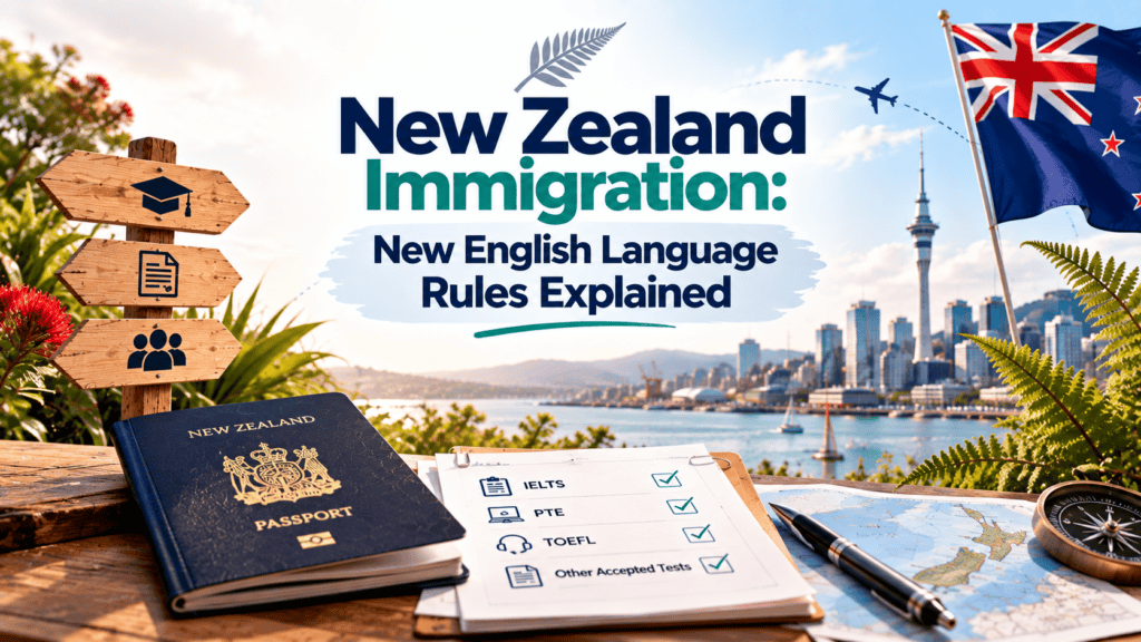 New Zealand Immigration 2026 English requirements for Indian applicants